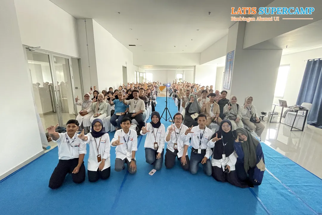gambar galeri kegiatan bimbel UTBK SNBT karantina latis supercamp