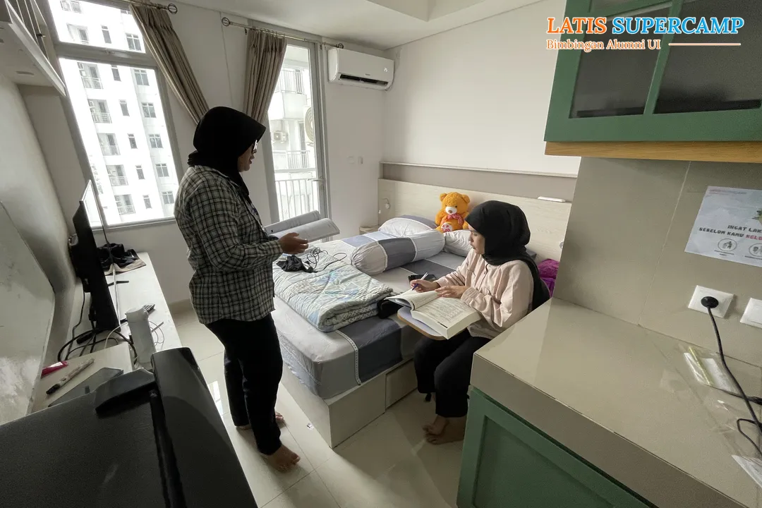 gambar galeri kegiatan bimbel UTBK SNBT karantina latis supercamp