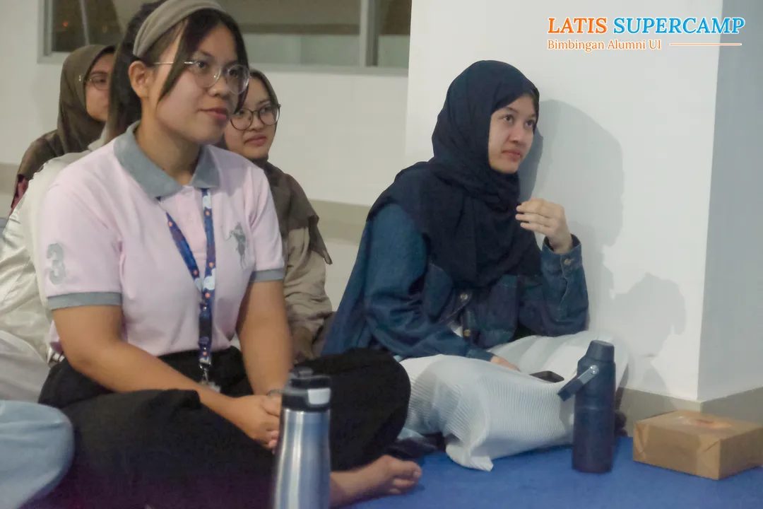 gambar galeri kegiatan bimbel UTBK SNBT karantina latis supercamp