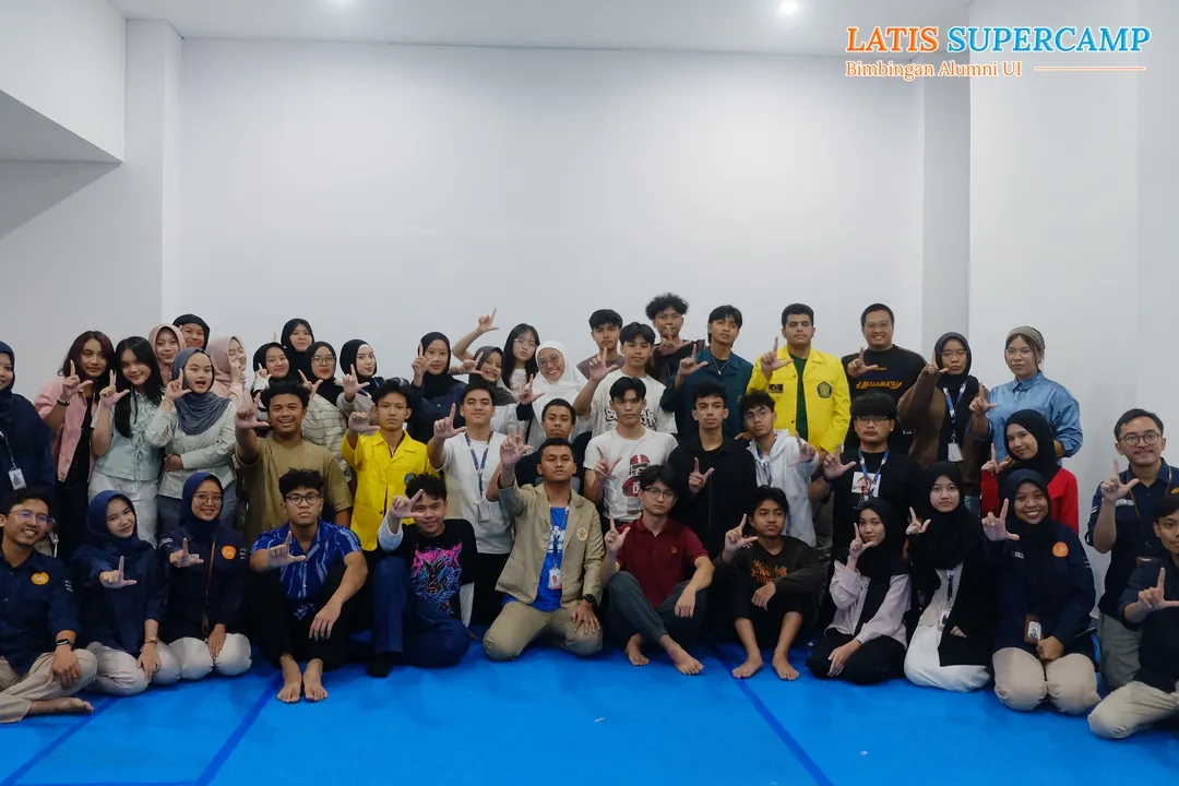 gambar galeri kegiatan bimbel UTBK SNBT karantina latis supercamp