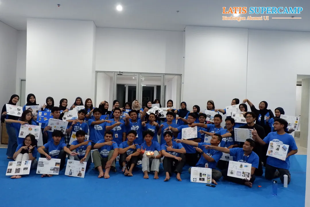 gambar galeri kegiatan bimbel UTBK SNBT karantina latis supercamp