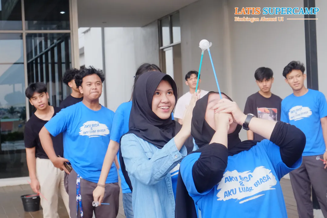 gambar galeri kegiatan bimbel UTBK SNBT karantina latis supercamp