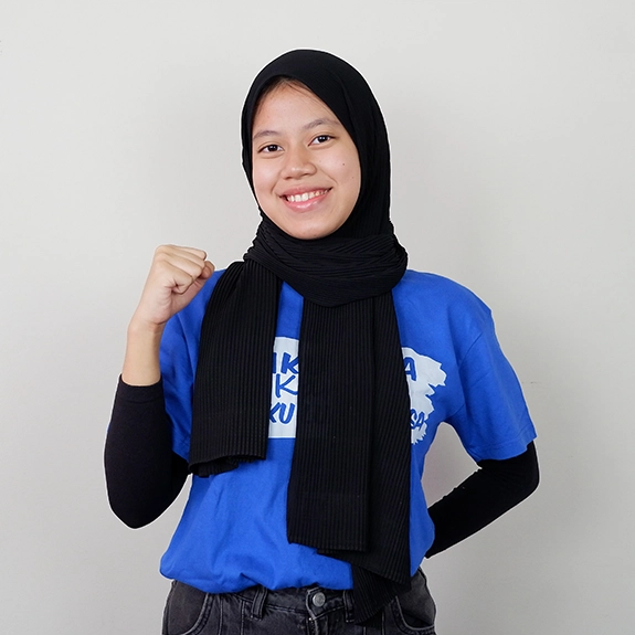Nyayu Naurah Alifah, siswa Latis Supercamp